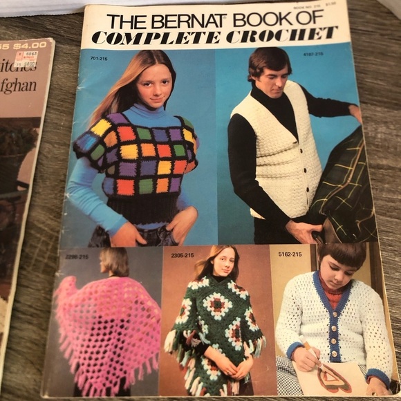 Vintage Crochet Pattern Books - Picture 3 of 10
